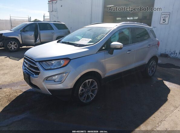 MAJ6S3KL6LC358564 2020 FORD ECOSPORT Silver Przód lewy
