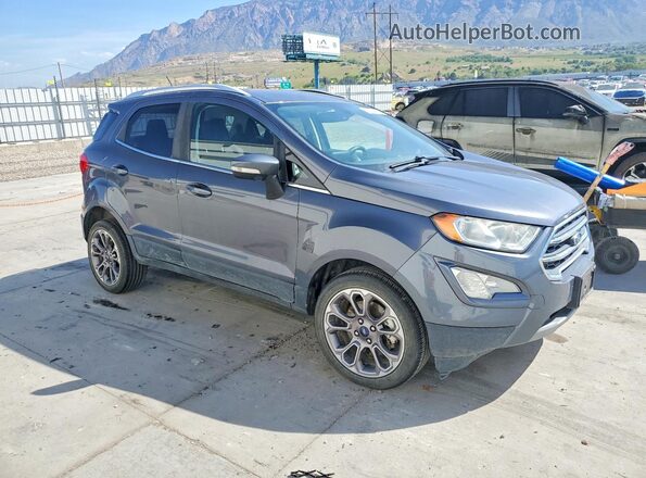 MAJ6S3KL7KC272596 2019 FORD ECOSPORT Gray Передня права чверть