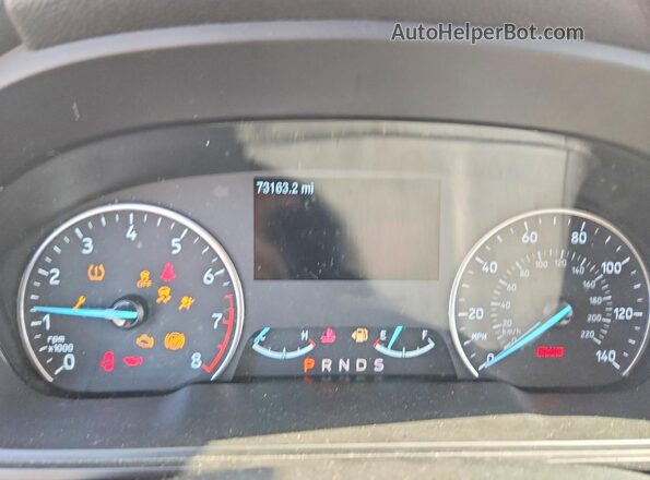 MAJ6S3KL7KC309937 2019 FORD ECOSPORT Red Vista del cuadro de instrumentos