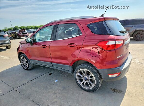 MAJ6S3KL7KC309937 2019 FORD ECOSPORT Red Trasero izquierdo