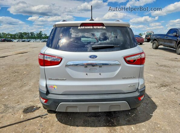 MAJ6S3KL7MC412519 2021 FORD ECOSPORT Silver Вид ззаду