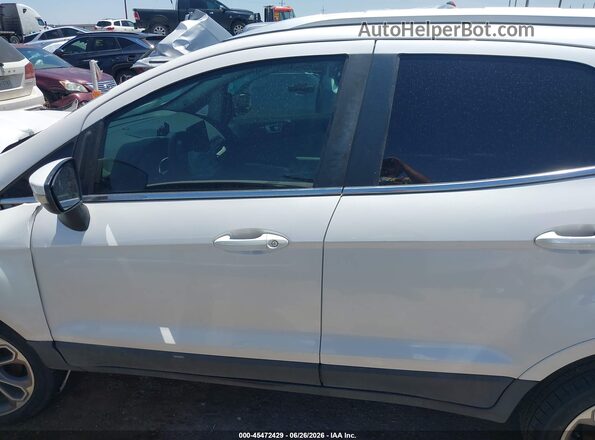 MAJ6S3KL8KC309865 2019 FORD ECOSPORT White 