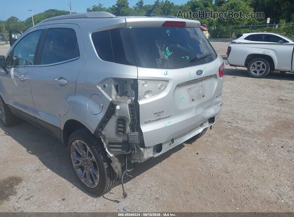 MAJ6S3KL9KC293904 2019 FORD ECOSPORT Silver Vista frontal