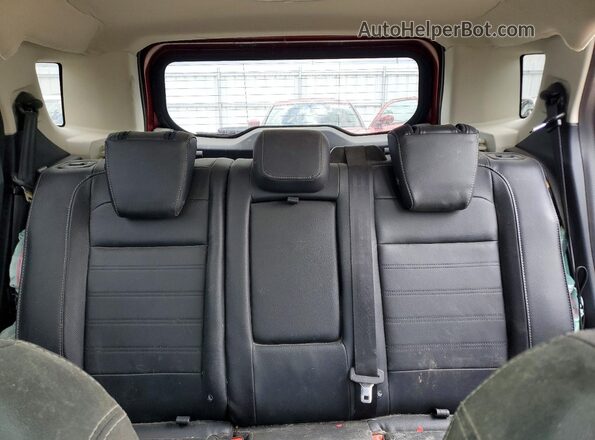 MAJ6S3KLXKC252181 2019 FORD ECOSPORT Red უკანა სავარძლების ხედი