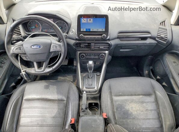 MAJ6S3KLXKC252181 2019 FORD ECOSPORT Red წინა პანელის ხედი