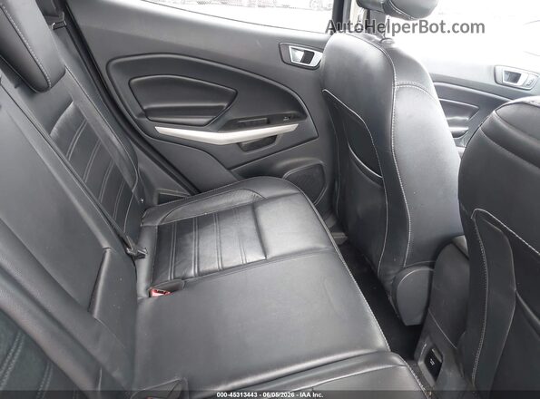 MAJ6S3KLXKC271118 2019 FORD ECOSPORT Black Widok naklejki z numerem VIN
