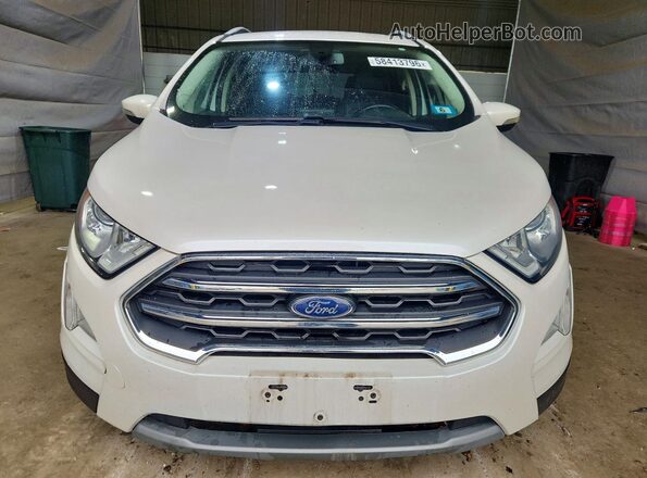 MAJ6S3KLXKC280000 2019 FORD ECOSPORT White Դիմացի տեսք