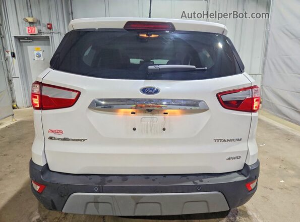 MAJ6S3KLXKC280000 2019 FORD ECOSPORT White Հետևի տեսք