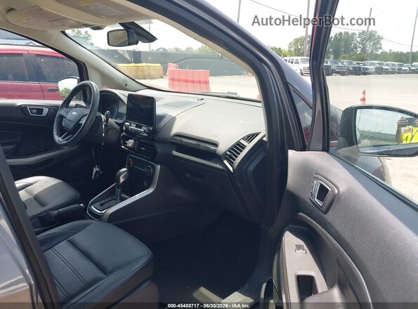 MAJ6S3KLXKC310001 2019 FORD ECOSPORT Gray Widok wnętrza z przodu