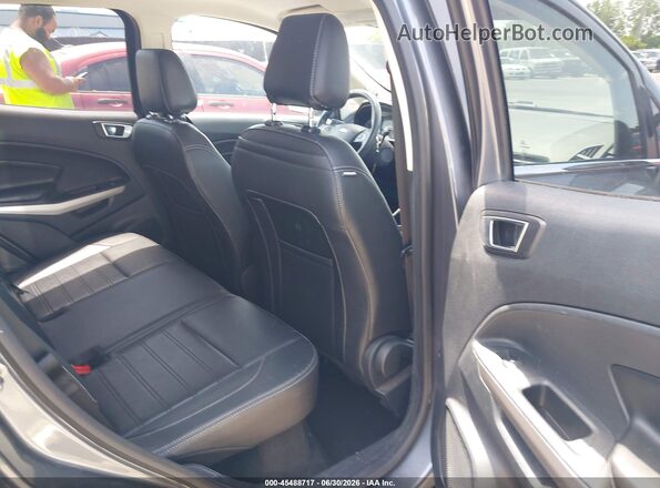 MAJ6S3KLXKC310001 2019 FORD ECOSPORT Gray Widok naklejki z numerem VIN