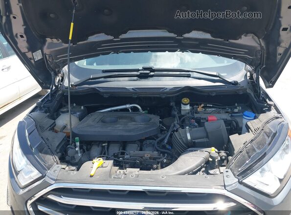 MAJ6S3KLXKC310001 2019 FORD ECOSPORT Gray Widok z tyłu