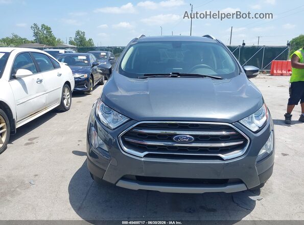 MAJ6S3KLXKC310001 2019 FORD ECOSPORT Gray Widok zestawu wskaźników