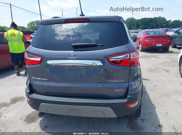 MAJ6S3KLXKC310001 2019 FORD ECOSPORT Gray 