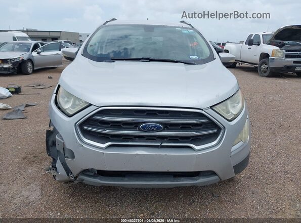 MAJ6S3KLXLC346370 2020 FORD ECOSPORT Silver უკანა სალონის ხედი