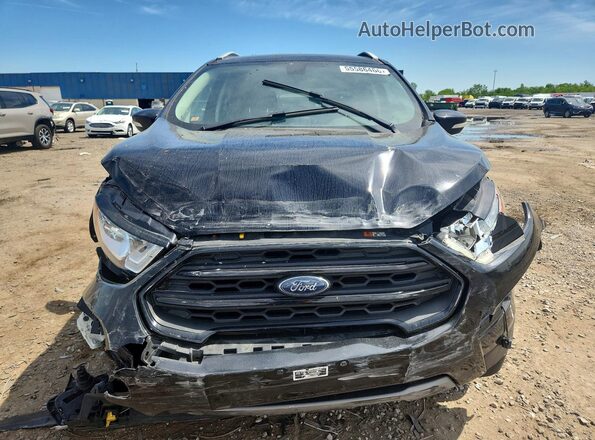 MAJ6S3KLXMC425748 2021 FORD ECOSPORT Black Widok z przodu
