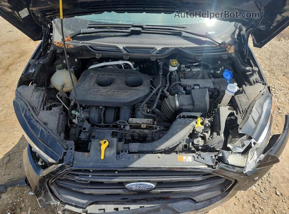 MAJ6S3KLXMC425748 2021 FORD ECOSPORT Black Widok komory silnika