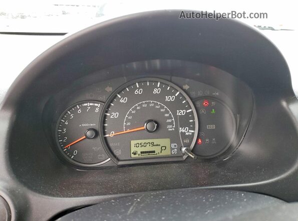 ML32A3HJ0HH004019 2017 MITSUBISHI MIRAGE White Instrument cluster view