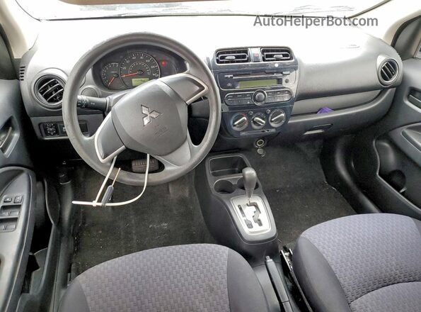 ML32A3HJ0HH004019 2017 MITSUBISHI MIRAGE White Dashboard view