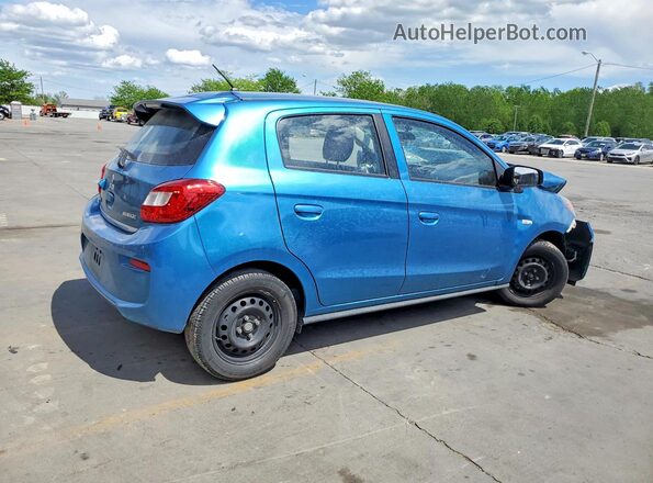 ML32A3HJ0KH013021 2019 MITSUBISHI MIRAGE Blue 