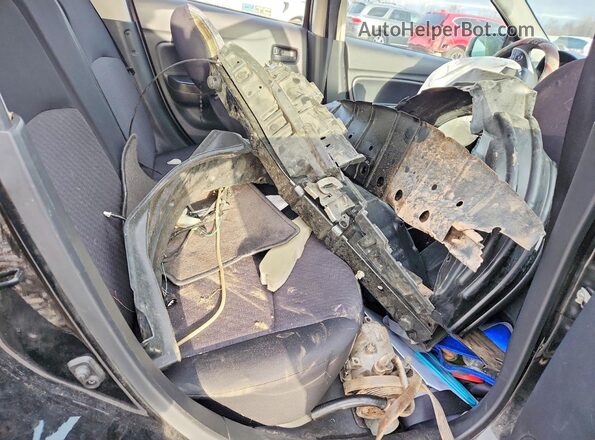 ML32A3HJ0KH013830 2019 MITSUBISHI MIRAGE Black Vista de los asientos traseros