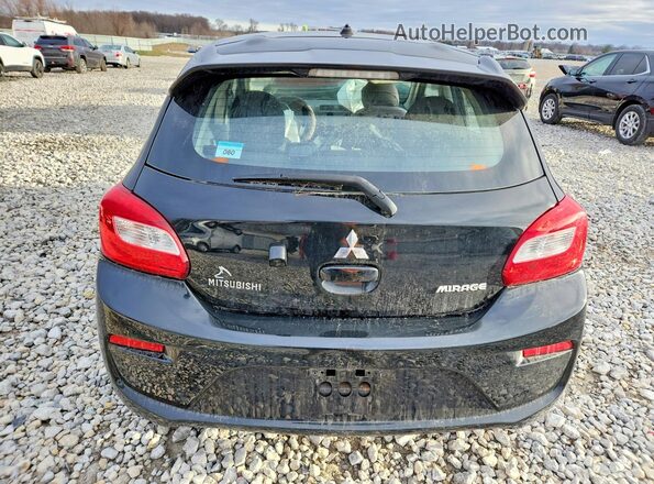 ML32A3HJ0KH013830 2019 MITSUBISHI MIRAGE Black Vista trasera