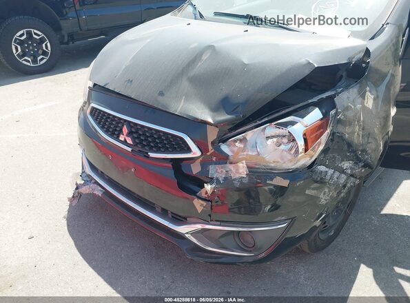 ML32A3HJ0KH014542 2019 MITSUBISHI MIRAGE Black Դիմացի տեսք