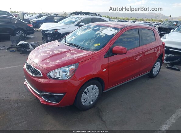 ML32A3HJ0LH000920 2020 MITSUBISHI MIRAGE Красный Передняя левая четверть