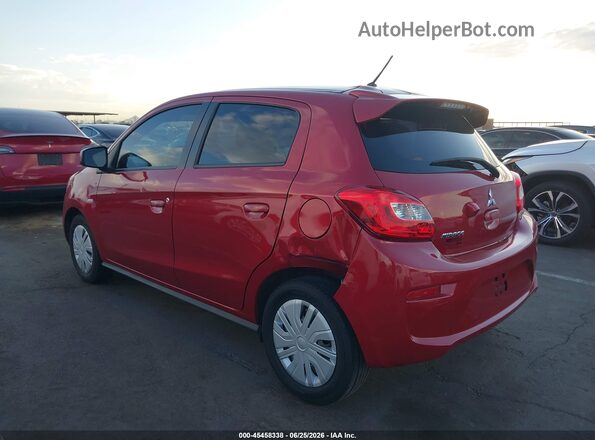 ML32A3HJ0LH000920 2020 MITSUBISHI MIRAGE Красный Задняя левая четверть