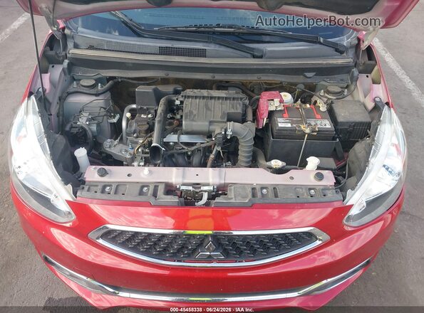 ML32A3HJ0LH000920 2020 MITSUBISHI MIRAGE Красный Вид сзади