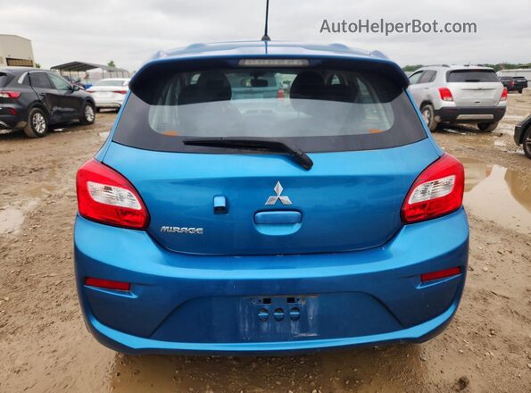 ML32A3HJ0LH003395 2020 MITSUBISHI MIRAGE Blue Rear view