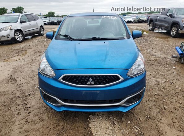 ML32A3HJ0LH003395 2020 MITSUBISHI MIRAGE Blue Front view