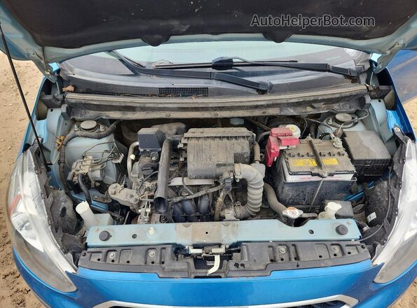 ML32A3HJ0LH003395 2020 MITSUBISHI MIRAGE Blue Rear interior view