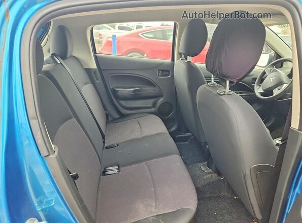 ML32A3HJ0LH003395 2020 MITSUBISHI MIRAGE Blue Rear seats view