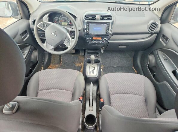 ML32A3HJ0LH003395 2020 MITSUBISHI MIRAGE Blue Dashboard view