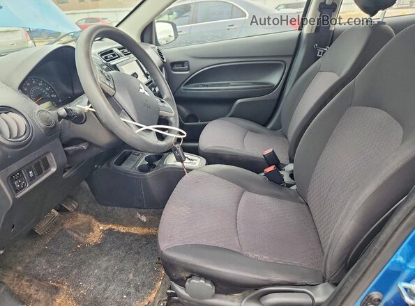 ML32A3HJ0LH003395 2020 MITSUBISHI MIRAGE Blue Front interior view