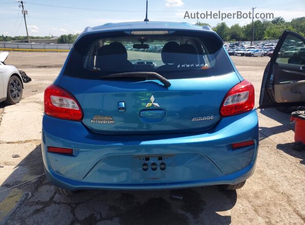 ML32A3HJ1JH002544 2018 MITSUBISHI MIRAGE Синий Вид сзади
