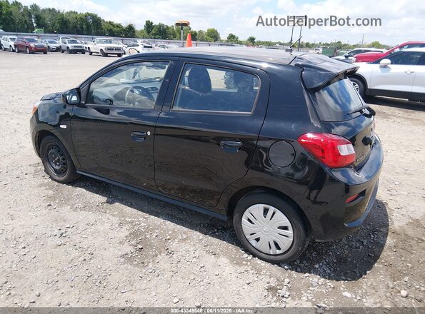 ML32A3HJ1KH014906 2019 MITSUBISHI MIRAGE Black Rear left