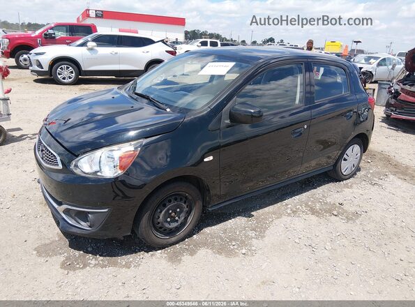 ML32A3HJ1KH014906 2019 MITSUBISHI MIRAGE Black Front left