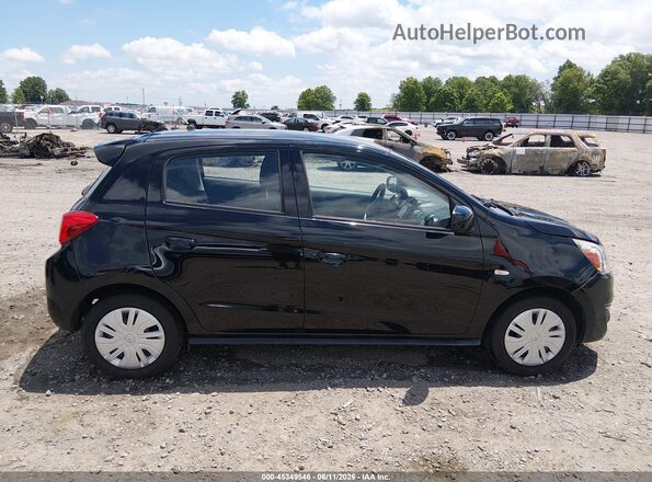 ML32A3HJ1KH014906 2019 MITSUBISHI MIRAGE Black Rear interior view