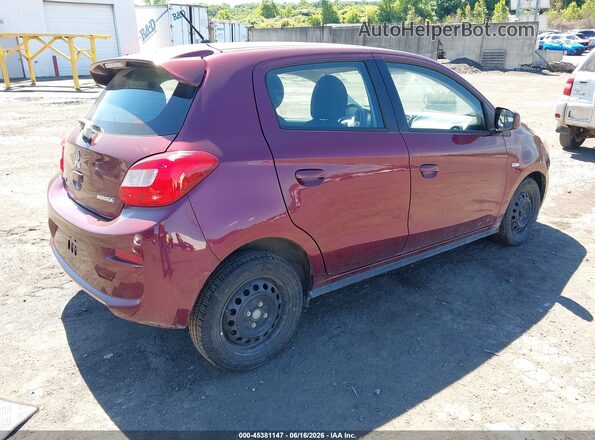 ML32A3HJ2HH009609 2017 MITSUBISHI MIRAGE Purple Tył prawy