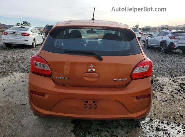 ML32A3HJ2HH016432 2017 MITSUBISHI MIRAGE Orange Vista trasera