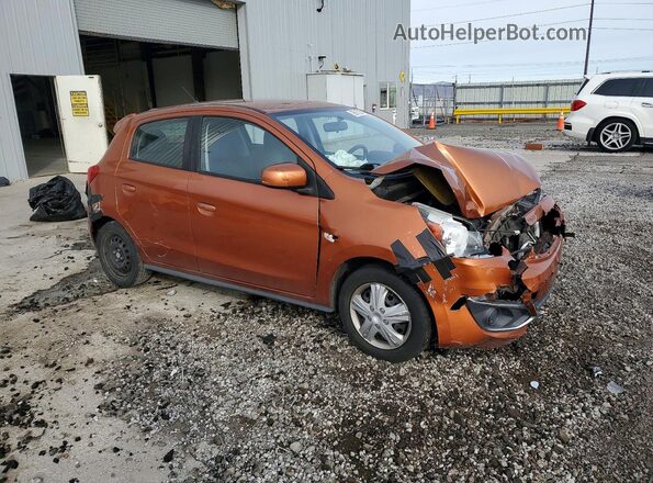 ML32A3HJ2HH016432 2017 MITSUBISHI MIRAGE Orange Delantero derecho