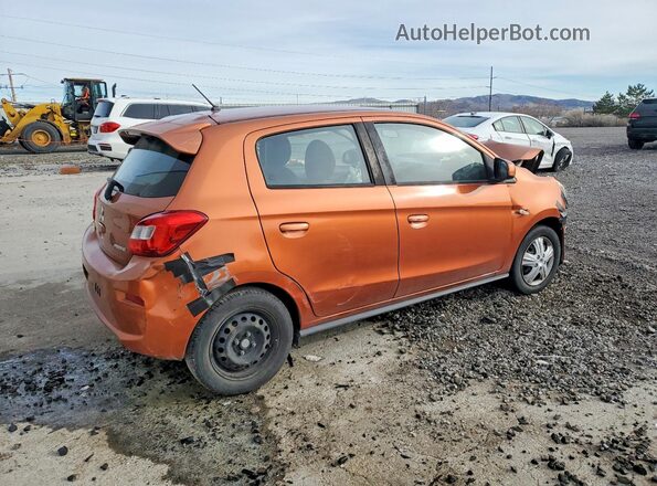 ML32A3HJ2HH016432 2017 MITSUBISHI MIRAGE Orange Trasero derecho