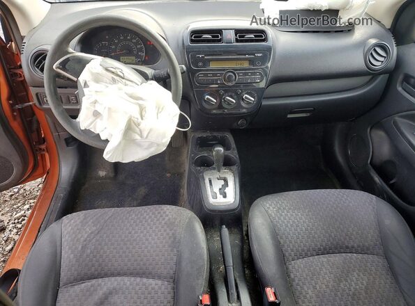 ML32A3HJ2HH016432 2017 MITSUBISHI MIRAGE Orange Vista del salpicadero