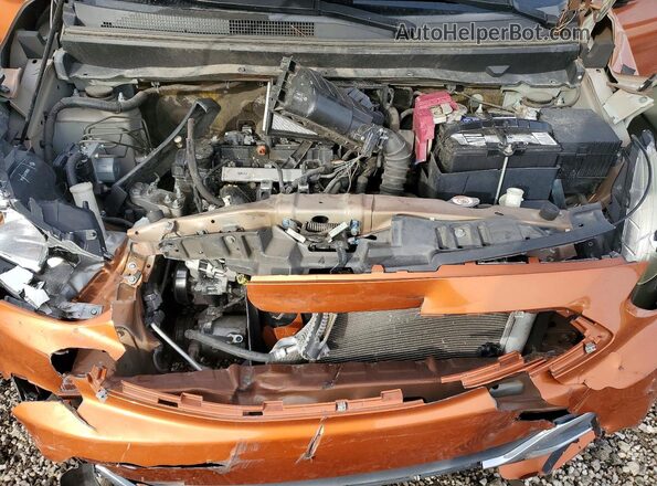ML32A3HJ2HH016432 2017 MITSUBISHI MIRAGE Orange Vista del compartimento del motor