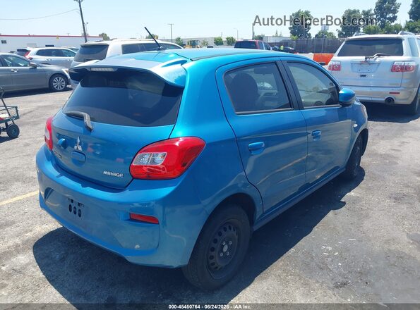 ML32A3HJ2JH003024 2018 MITSUBISHI MIRAGE Blue Rear right