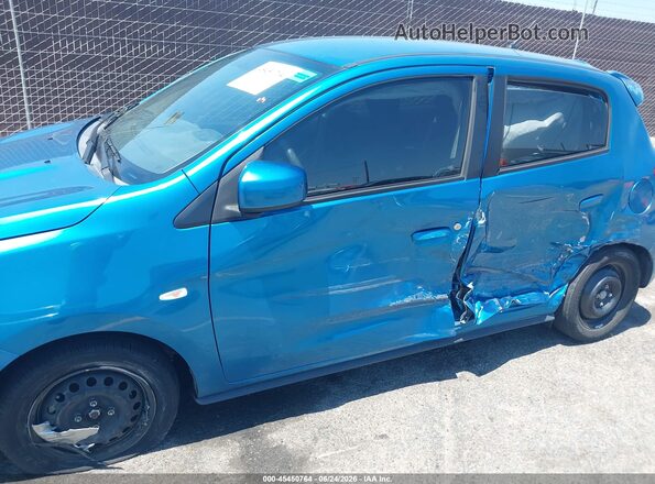 ML32A3HJ2JH003024 2018 MITSUBISHI MIRAGE Blue Front view