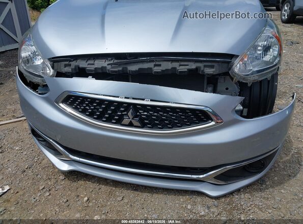 ML32A3HJ2KH000495 2019 MITSUBISHI MIRAGE Silver Widok z przodu
