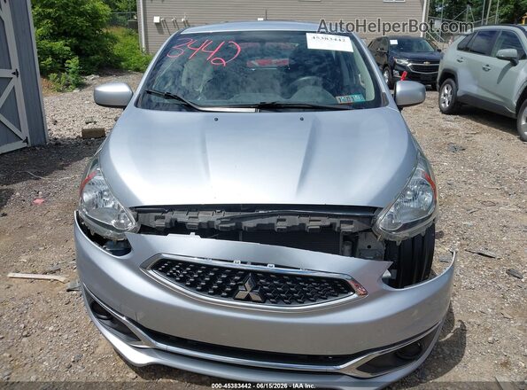 ML32A3HJ2KH000495 2019 MITSUBISHI MIRAGE Silver Widok zestawu wskaźników