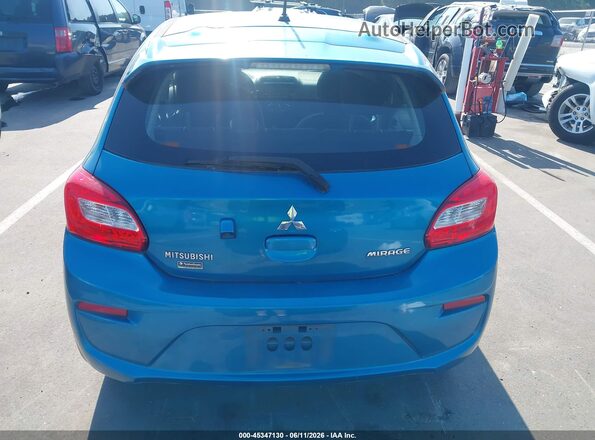 ML32A3HJ2KH008869 2019 MITSUBISHI MIRAGE Blue 